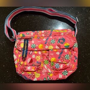 Harajuku Lovers Sweet Toof  Print Shoulder Messenger  Bag